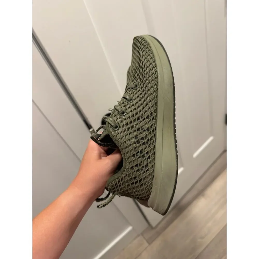 Nobull Diamond Mesh Runner Shoes womens 7 Green
